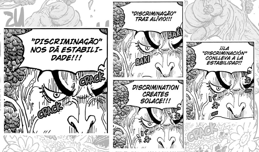 Diálogos (2) - A função da discriminação One Piece #1054